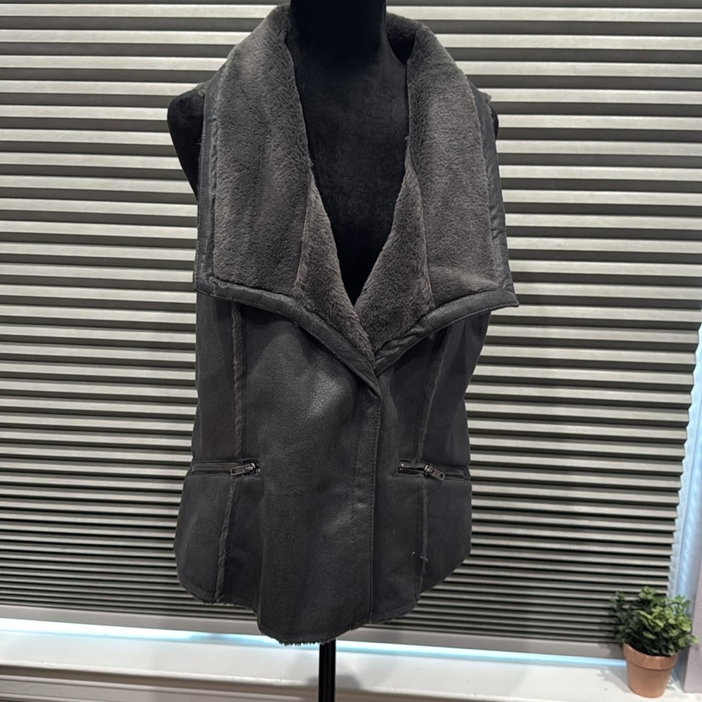 Maurices Black Vest Tailored Fit